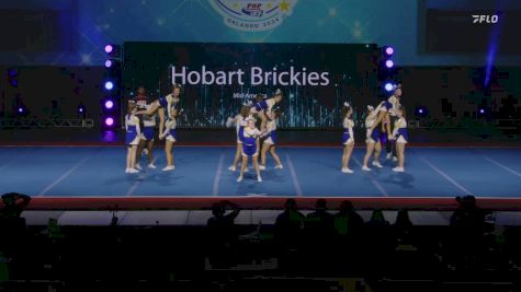 Hobart Brickies - Mid-America [2024 Northern Indiana Pop Warner Thursday] 2024 Pop Warner National Cheer & Dance Championship