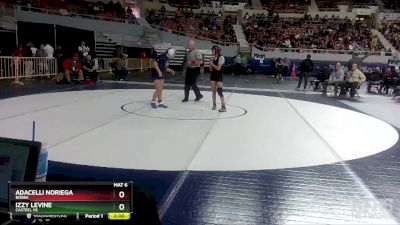 120 lbs Quarterfinal - Adacelli Noriega, Bisbee vs Izzy Levine, Casteel HS