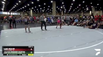 108 lbs Round 1 (6 Team) - Luke Mealer, Morris Fitness vs Colton Risinger-Burton, North Desoto Wrestling Academy