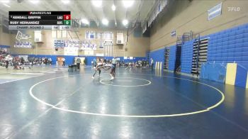 130lbs Champ. Round 2 - Ruby Hernandez, Royal (Girls) vs Kendall Griffin, Lakes (Girls)