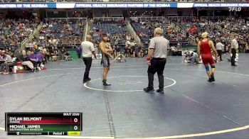 2A 138 lbs Cons. Round 3 - Dylan Belmont, Monroe vs Michael Jaimes, Southwestern Randolph