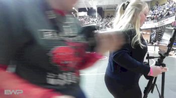 130 lbs Quarterfinal - Averie Counts, Russell HS vs Tessa McAlexander, Effingham-Atchison Co Community HS