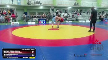 52kg Cons. Semi - Ostap Dziumenko, Newfoundland & Labrador WC vs Hayden Graves, Sackville WC