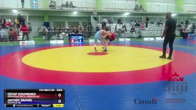 52kg Cons. Semi - Ostap Dziumenko, Newfoundland & Labrador WC vs Hayden Graves, Sackville WC