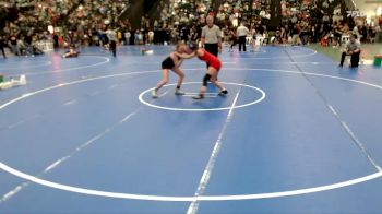 122-130 lbs Cons. Round 2 - Kelby Stone, Republic Co Wrestling Club vs Taelyn Gaunt, Ace Wrestling Academy