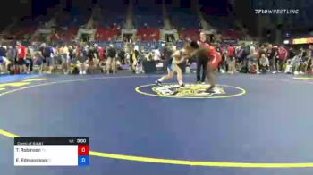 182 lbs Consi Of 64 #1 - Tyrese Robinson, Texas vs Ethan Edmondson, Connecticut