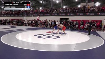 61 kg 3rd Place Match - Benjamin Davino, Ohio RTC/ Titan Mercury Wrestling Club (TMWC) vs Aaron Seidel, Steller Trained Wrestling