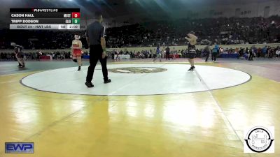 Round Of 64 - Cason Hall, Mustang Middle School vs Tripp Dodson, Elgin Wrestling