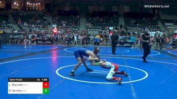 101 lbs Semifinal - Logan Rozynski, Buxton vs Reid Spurley, Sebolt