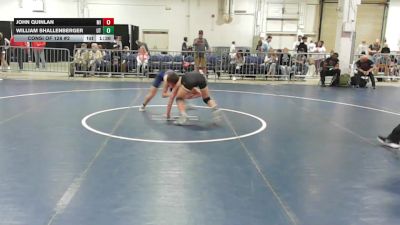 132 lbs Consi Of 128 #2 - John Quinlan, MI vs William Shallenberger, UT
