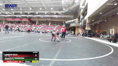 70 lbs Cons. Round 4 - Landon Dold, WTC vs Brantley Edgerton, Hoisington