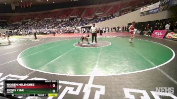 5A-120 lbs Cons. Round 2 - Moses Kyne, Crater vs Hayden Melendrez, Thurston