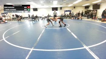 120 lbs Champ. Round 2 - Hawk Alvarez, Mayfair vs Emir Barajas, Woodlake Union