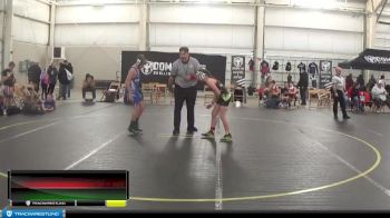 96/101 Round 5 - Kylee Portmess, Beast Mode Wrestling Academy vs Kingston Stricker, Birch Run