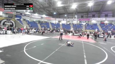50 lbs Rr Rnd 4 - Korban Grant, Athlos Wrestling vs Isaiah Wicks, Englewood LiveWire