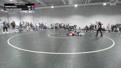65 lbs Champ. Round 3 - Carter Nogle, Maryland vs William Dekraker, Integrity Wrestling Club