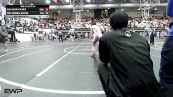 126 lbs Round Of 16 - Aislyn Buckner, El Reno Wrestling Club vs Bex Dewey-Benda, Standfast OKC
