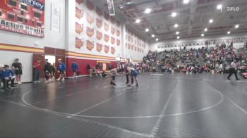 120 lbs Champ. Round 1 - Nico Lallo, North Royalton vs Mason Haines, Dundee