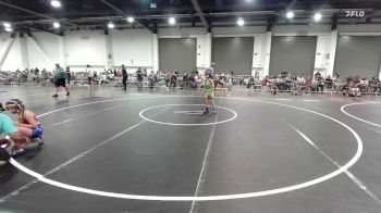 70 lbs Semifinal - Evalyn Martinez, Mat Rats Rebooted vs Maddox Vassar, Unbreakable Wrestling Aca