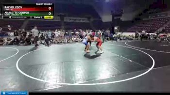 W-180 lbs Round 1 (16 Team) - Anasette Cooper, North Carolina vs Rachel Eddy, Iowa