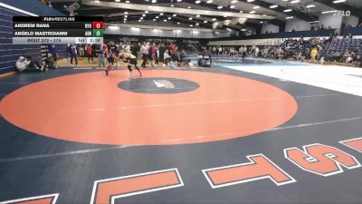 174 lbs Cons. Round 3 - Andrew Rana, New York University vs Angelo Mastroianni, Adrian
