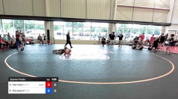 48 lbs Quarterfinal - Alexander Herndon, Team Gotcha vs Kameron Norgaard, Edge Wrestling MS