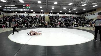 113 lbs Final - Cole Desiano, Ridgefield vs Edward Fioletov, Glastonbury