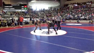 6A 120 lbs Quarterfinal - Aamir Reed, Little Rock Central High School vs Fredly Laibwij, BENTONVILLE HIGH SCHOOL