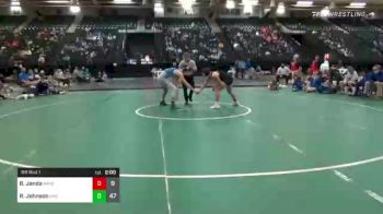 195 lbs Rr Rnd 1 - Braxton Janda, Minden vs Rylie Johnson, Kearney High School