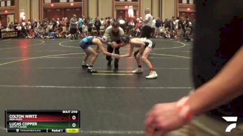 90 lbs Round 1 - Lucas Copper, Smitty`s Barn vs Colton Wirtz, Iron Faith