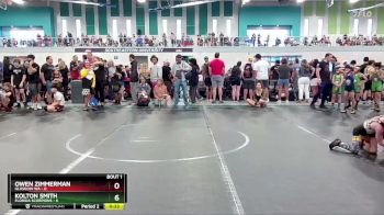 52 lbs Round 1 (6 Team) - Kolton Smith, Florida Scorpions vs Owen Zimmerman, Glasgow WA