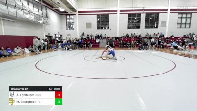 150 lbs Consi Of 16 #2 - Alec Fahlbusch, Mount Vernon vs Miller Bourgeois, St. Paul's School