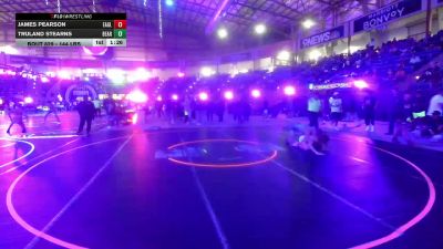 144 lbs Round Of 16 - James Pearson, Eaglecrest WC vs Truland Stearns, Bear Cave WC