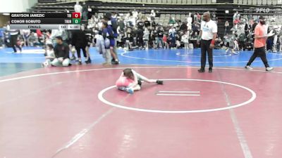 53 lbs Final - Grayson Janezic, Triumph Blue ESE vs Conor Sobuto, Thunderstruck - ESE
