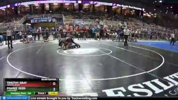 1A 220 lbs Quarterfinal - Timothy Gray, Crystal River vs Pharee Reed, Lakewood