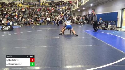 160 lbs R-64 - Cael Nicolella, Trinity vs Arya Chaudhary, Council Rock North