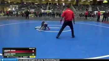 53 lbs Champ. Round 1 - Jahmir Dean, Askeo vs Zadok Smith, Canby Mat Club