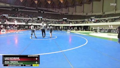 National 6-8 95 Quarterfinal - Liam Rathbone, Hickory Wrestling Club vs Ryan Trepeta, Ocean Lakes Wrestling Club