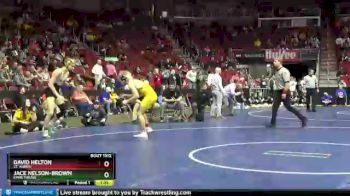 1A-152 lbs Cons. Round 3 - David Helton, St. Albert vs Jace Nelson-Brown, Emmetsburg