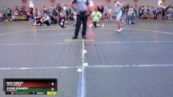 87 lbs Quarterfinal - Ryker Kennedy, Alpha Elite vs Max Corley, Collum Trained