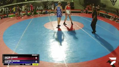 Round 1 (8 Team) - Jacob Munoz, Alaska 1 vs Karter Whitish, Montana