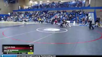 100 lbs Semifinal - Dayzie Barragan, Columbia River vs Caitlyn Phan, Camas