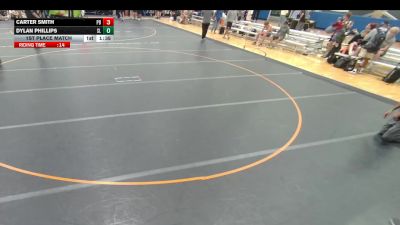 106 lbs 1st Place Match - Carter Smith, Perrysburg vs Dylan Phillips, Unattached