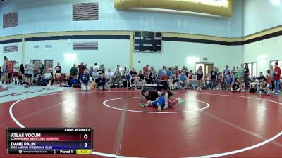 53 lbs Cons. Round 2 - Atlas Yocum, Contenders Wrestling Academy vs Dane Paun, Rick Larsen Wrestling Club