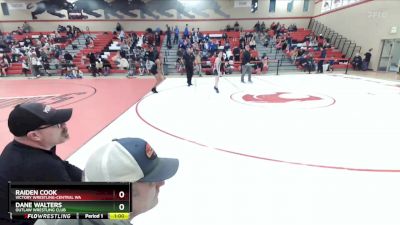 126 lbs 3rd Place Match - Dane Walters, Outlaw Wrestling Club vs Raiden Cook, Victory Wrestling-Central WA