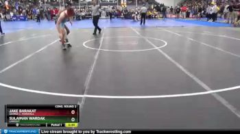 132 lbs Cons. Round 2 - Sulaiman Wardak, Langley vs Jake Barakat, George C. Marshall