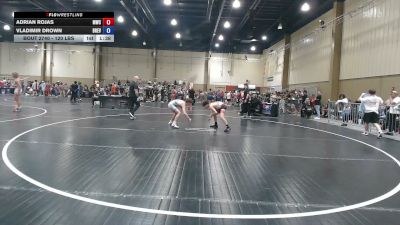 120 lbs Final - Adrian Rojas, Miami Wrestling Club vs Vladimir Drown, Brevard FCA