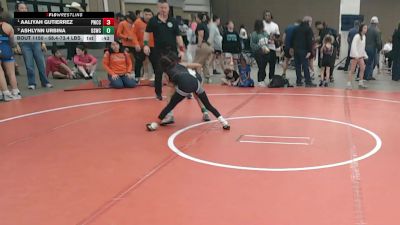 68.4-73.4 lbs 1st Place Match - Aaliyah Gutierrez, Pomona Wrestling Club Colorado vs Ashlynn Urbina, Dead Shot Wrestling Club