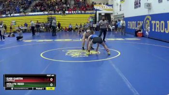 115 lbs Champ. Round 2 - Hollyn Reed, WARREN vs Gabi Gartin, CHIPPEWA