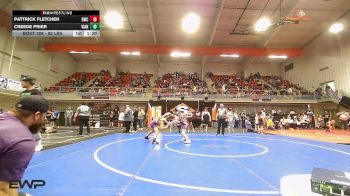 92 lbs Rr Rnd 1 - Pattrick Fletcher, Brushy Wrestling Club vs Creede Prier, Vian Wrestling Club